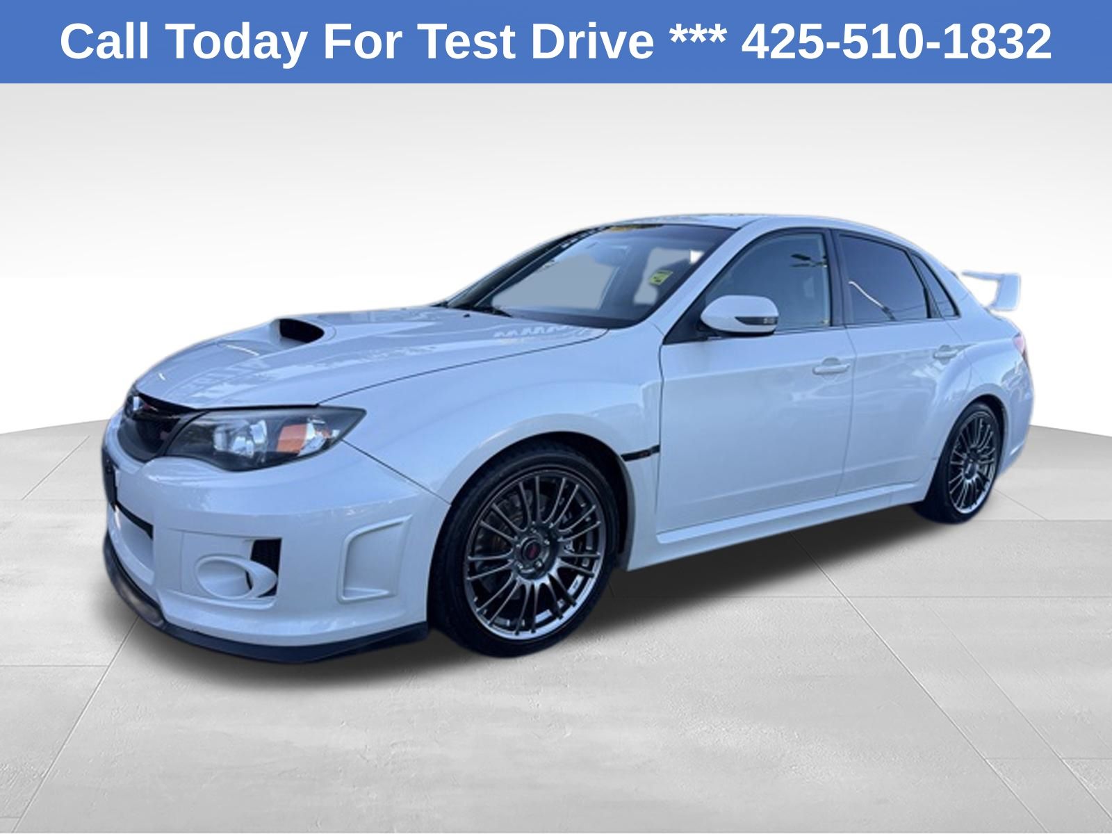 Satin White Pearl 2011 Subaru Impreza WRX STI Sedan All-Wheel Drive 6-Speed Manual