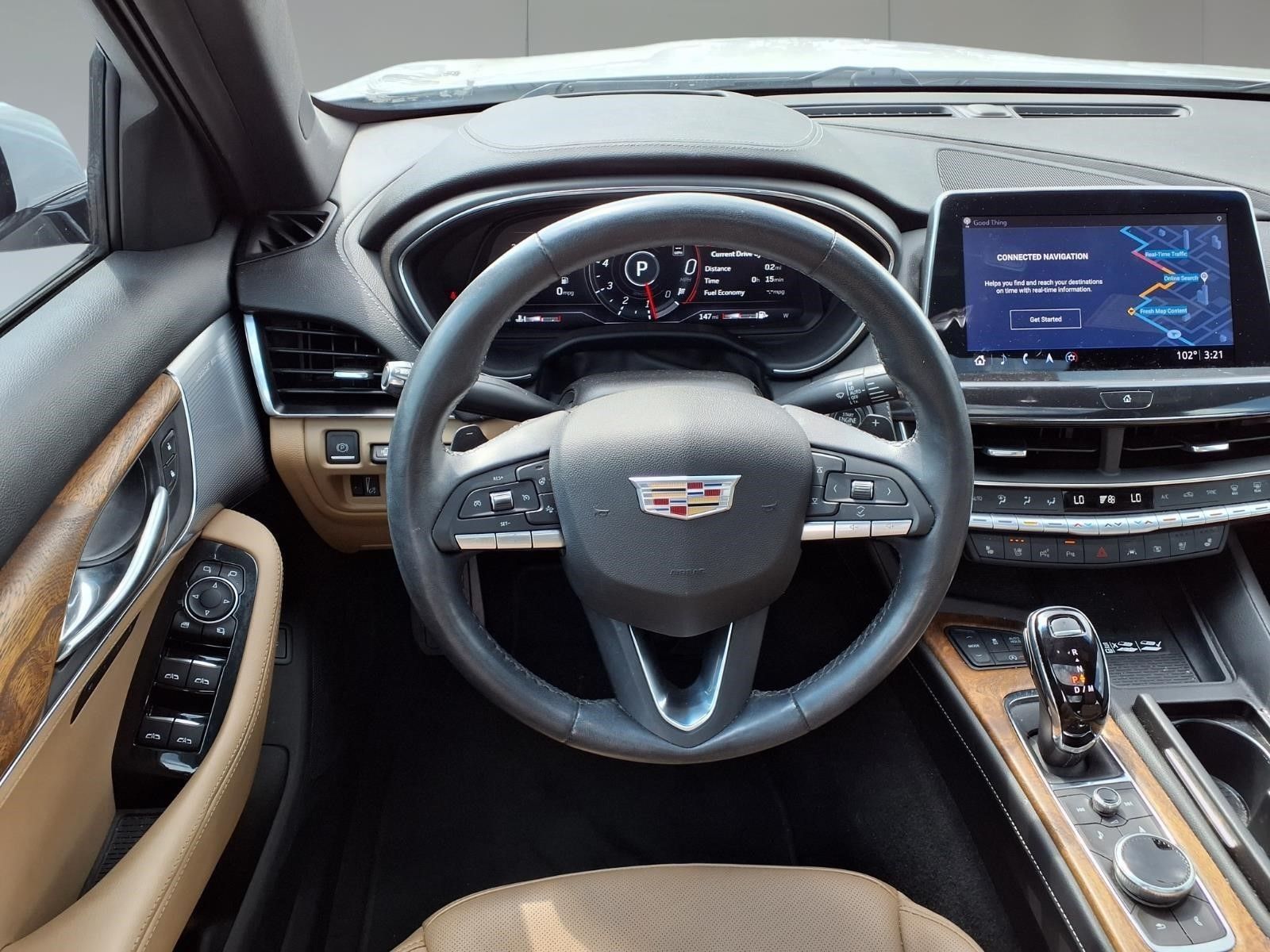 2023 Cadillac CT5 Premium Luxury White at Classic Chevrolet Galveston