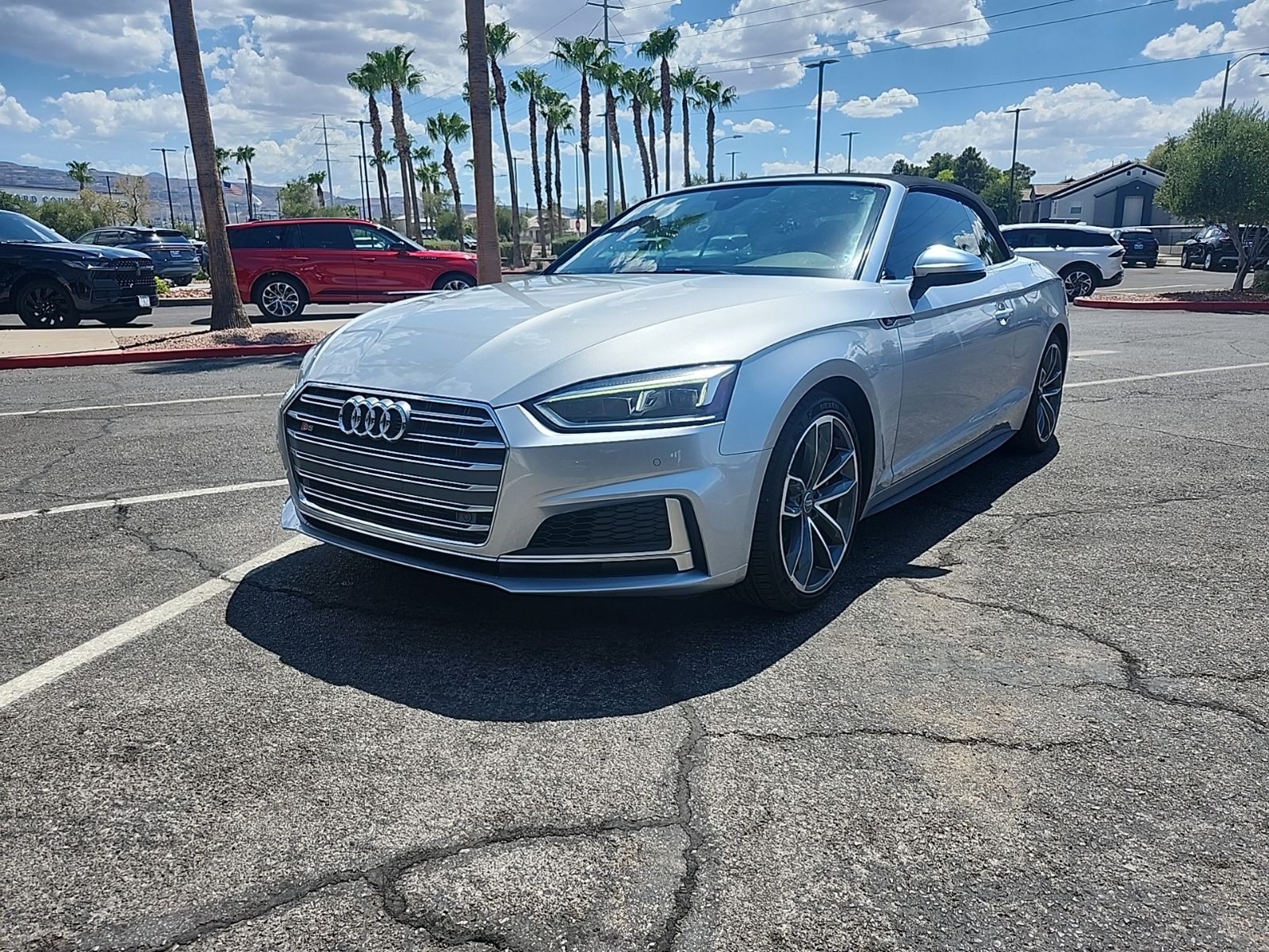 Florett Silver Metallic 2018 Audi S5 Convertible All-Wheel Drive 8-Speed Automatic