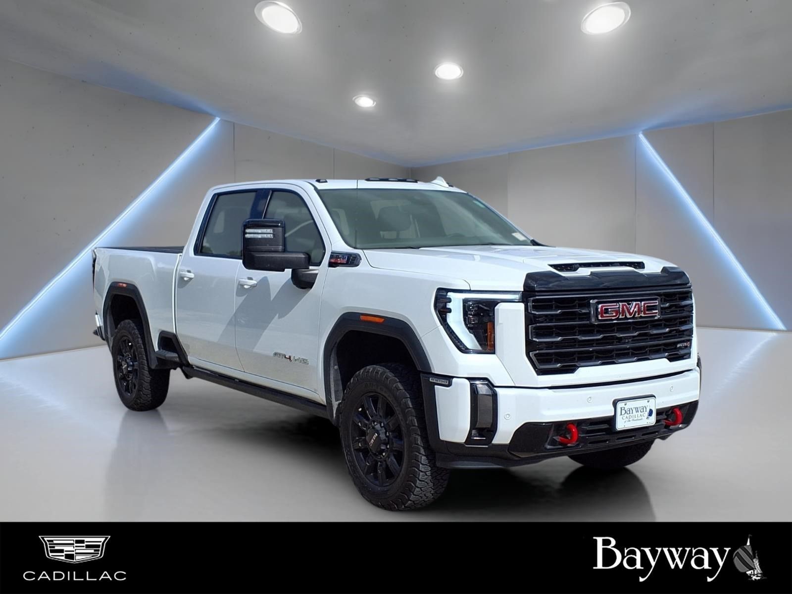 2024 GMC Sierra 2500HD AT4 White at DeMontrond Gulf Freeway