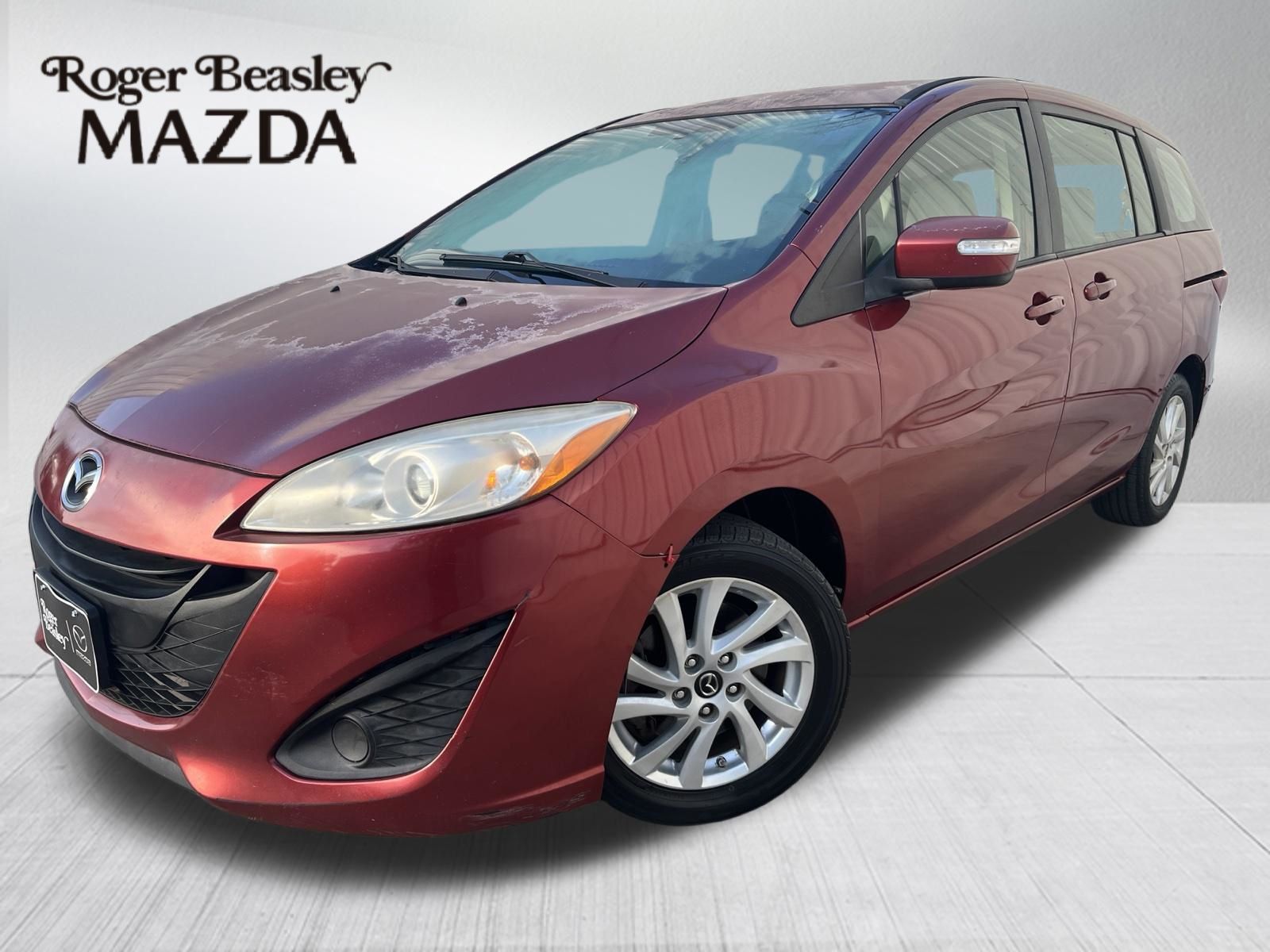 Zeal Red Mica 2014 Mazda MAZDA5 Minivan Front-Wheel Drive 6-Speed Manual