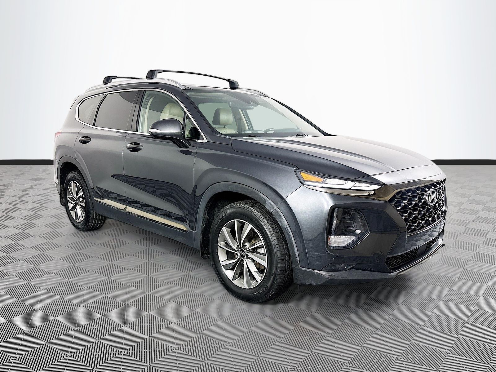 Portofino Gray 2020 Hyundai Santa Fe SUV / Crossover Front-Wheel Drive 8-Speed Automatic