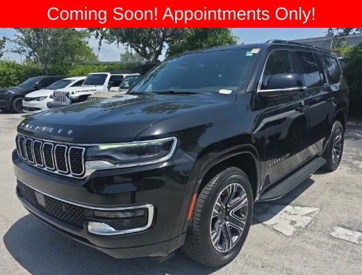 Diamond Black 2023 Jeep Wagoneer SUV / Crossover Four-Wheel Drive 8-Speed Automatic