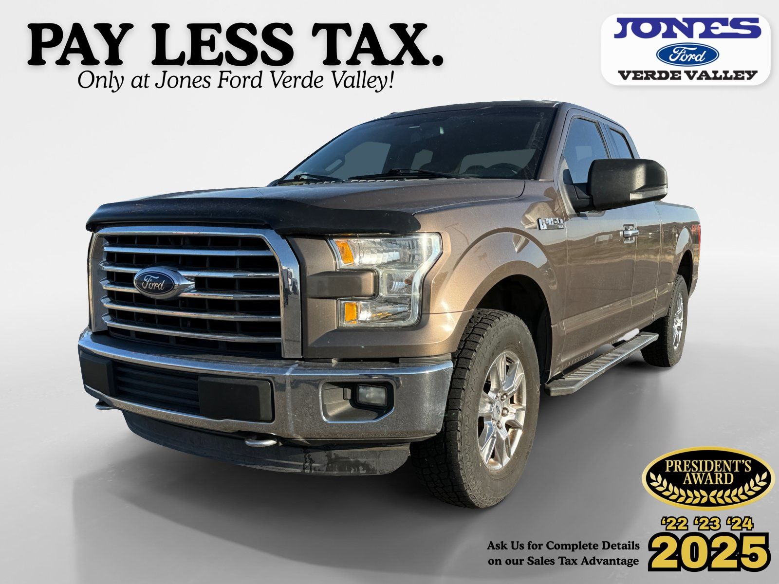 Caribou Metallic 2015 Ford F-150 Pickup Truck Four-Wheel Drive 6-Speed Automatic