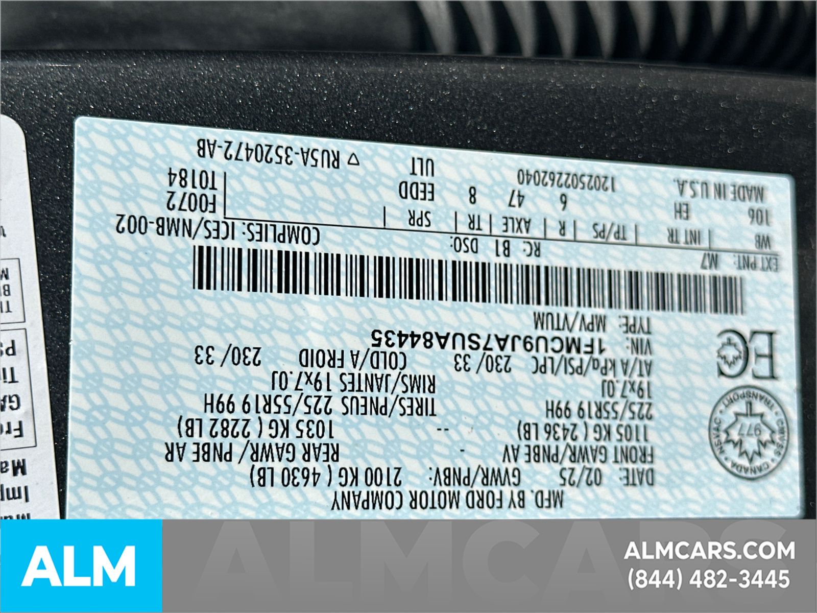 Certified Used 2025 Carbonized Gray Metallic Ford Platinum image 37