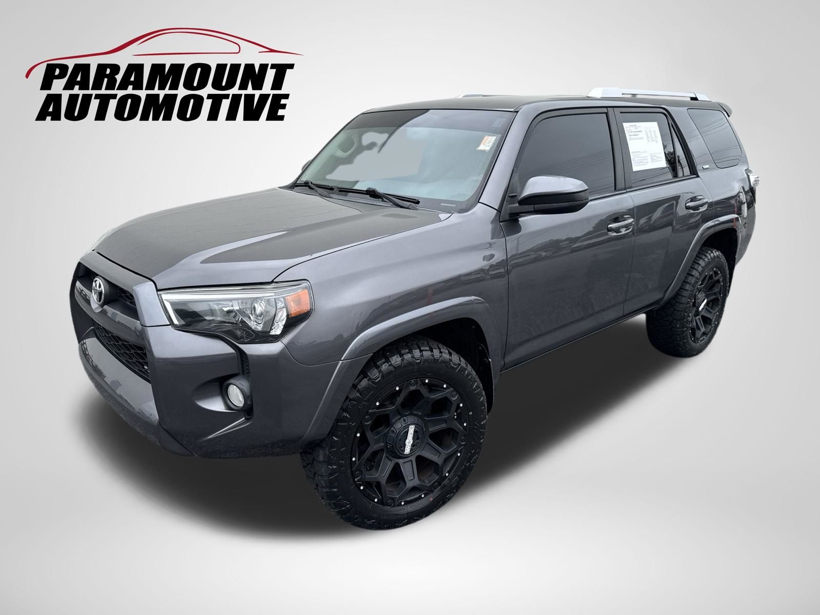 Magnetic Gray Metallic 2017 Toyota 4Runner SUV / Crossover Four-Wheel Drive 5-Speed Automatic Overdrive
