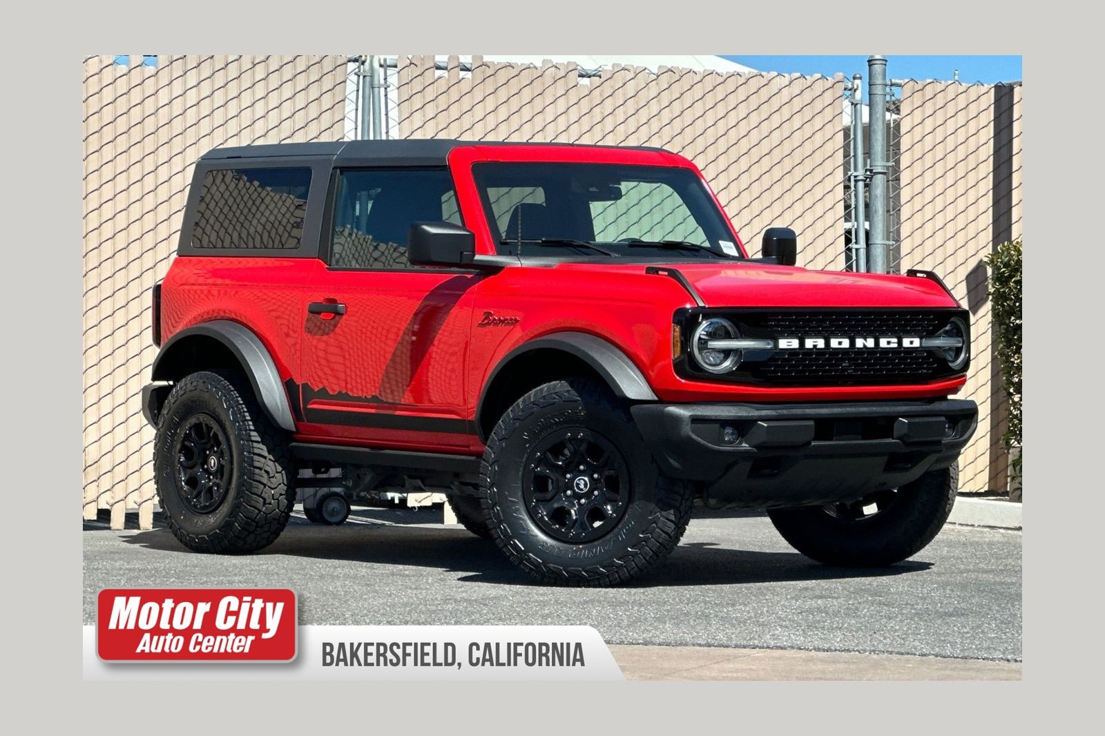 Race Red 2022 Ford Bronco SUV / Crossover Four-Wheel Drive Automatic