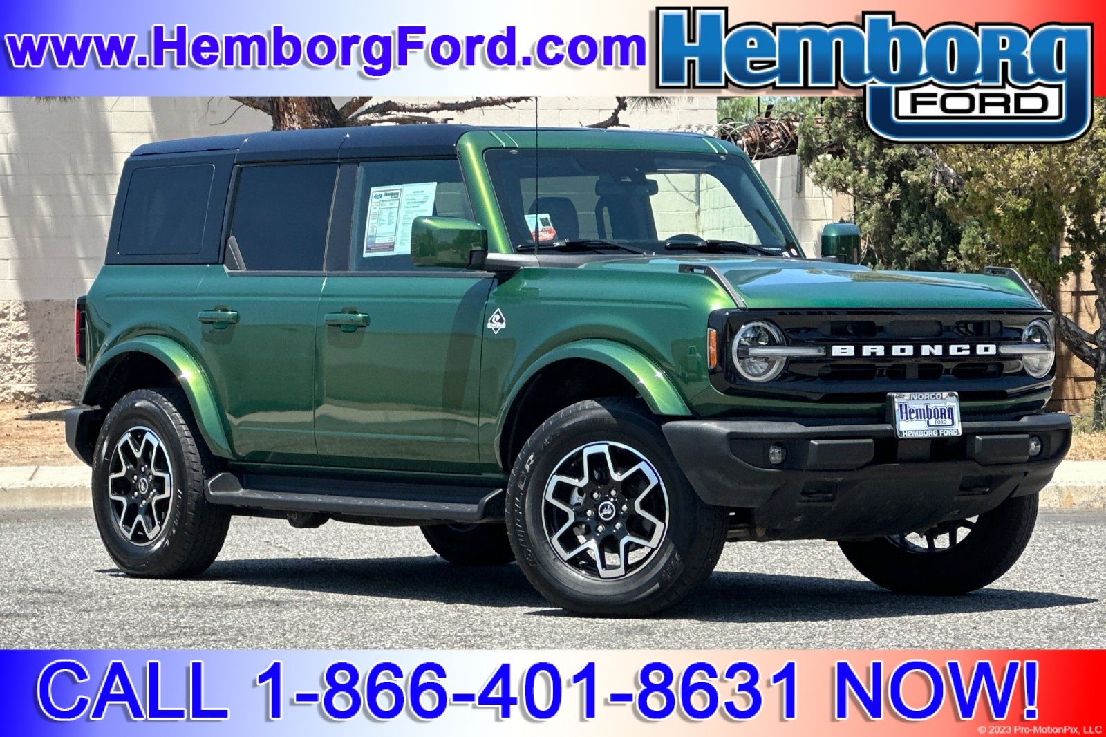 Green Metallic 2025 Ford Bronco SUV / Crossover Four-Wheel Drive Automatic