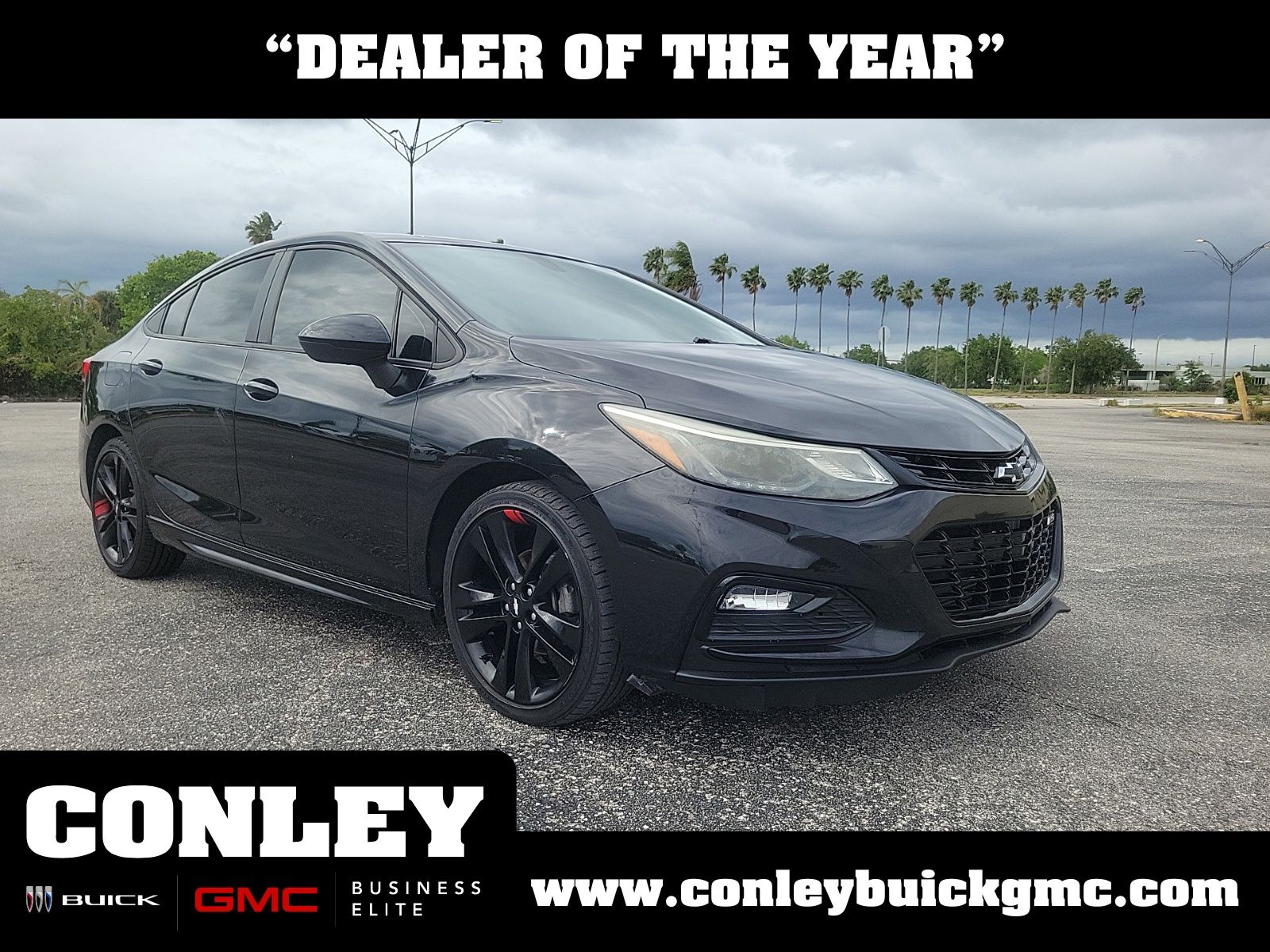 Mosaic Black Metallic 2018 Chevrolet Cruze LT Sedan FWD Sedan Front-Wheel Drive 6-Speed Automatic