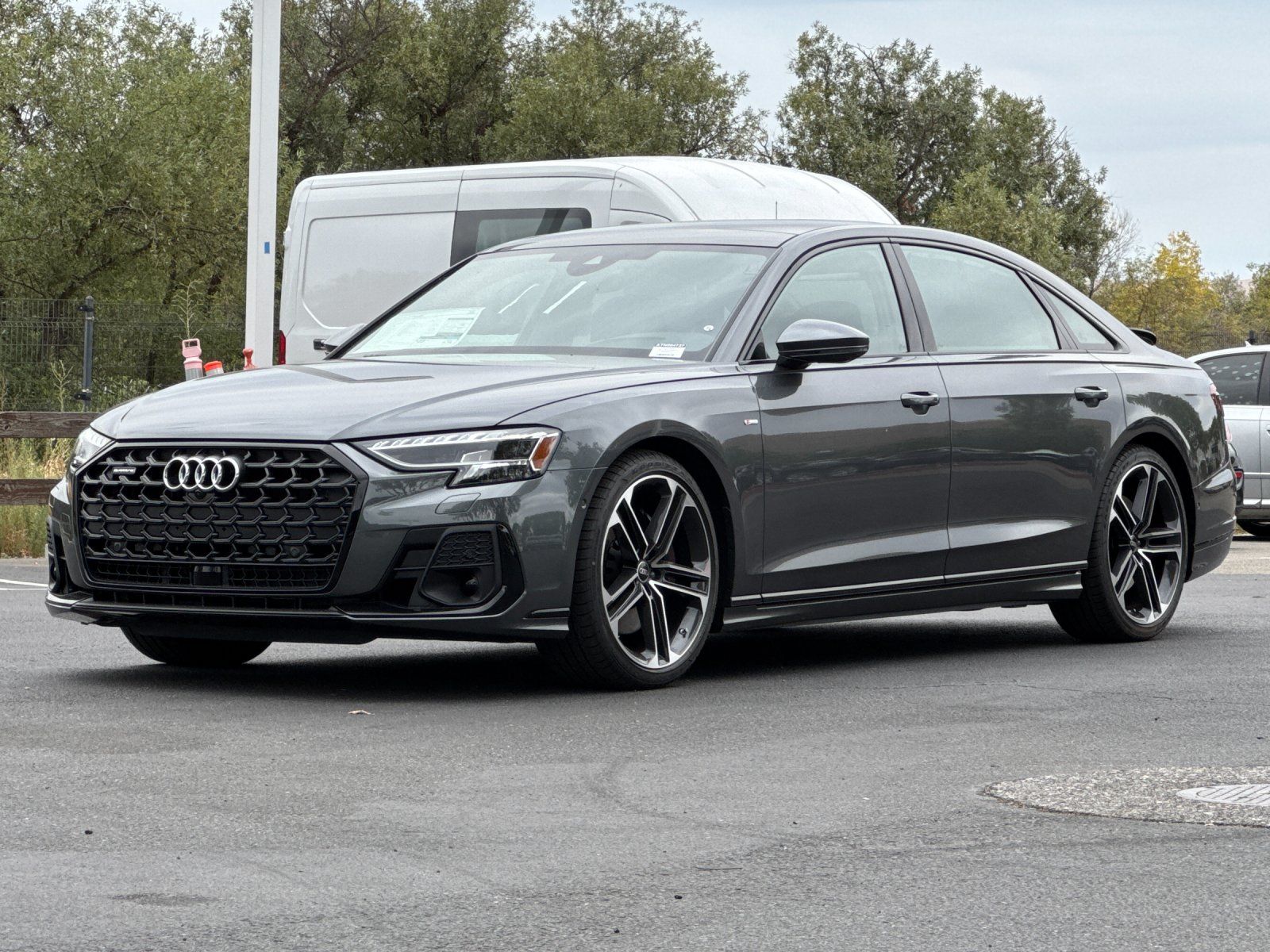 Daytona Gray Pearl Effect 2026 Audi A8 Sedan All-Wheel Drive 8-Speed Automatic