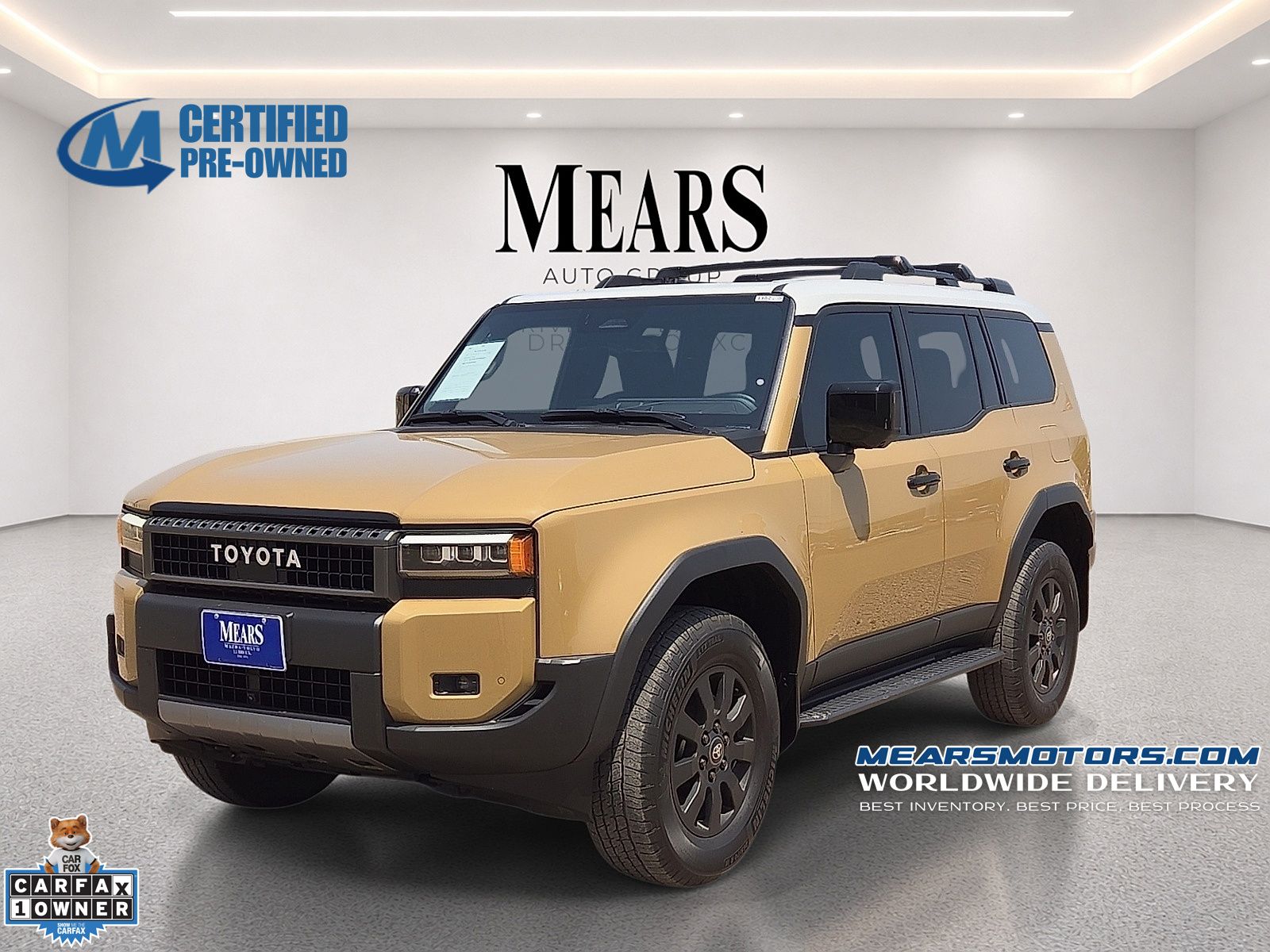 Trail Dust/Gray Scape 2024 Toyota Land Cruiser SUV / Crossover Four-Wheel Drive 8-Speed Automatic