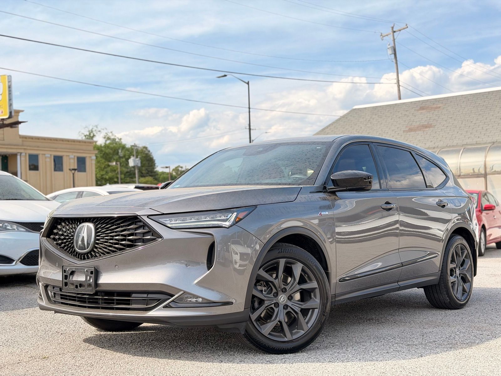 Gray 2024 Acura MDX SUV / Crossover All-Wheel Drive Automatic