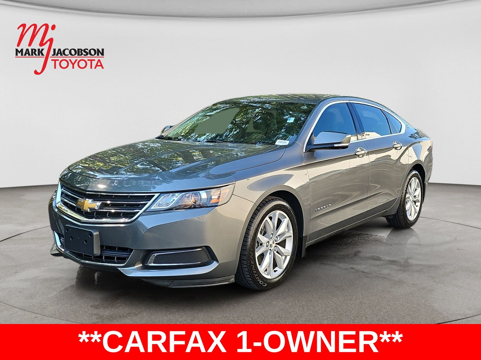 Heather Gray Metallic 2016 Chevrolet Impala Sedan Front-Wheel Drive 6-Speed Automatic Overdrive