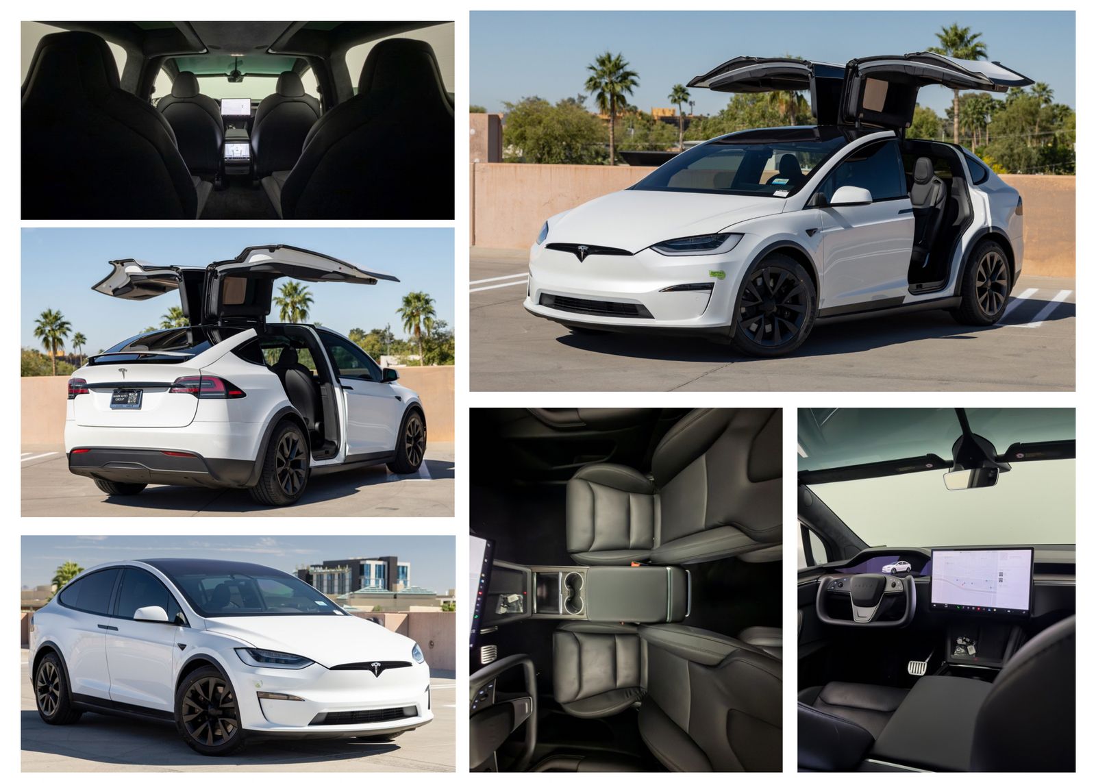 Used 2023 Tesla Model X Long Range with VIN 7SAXCBE53PF378074 for sale in Scottsdale, AZ