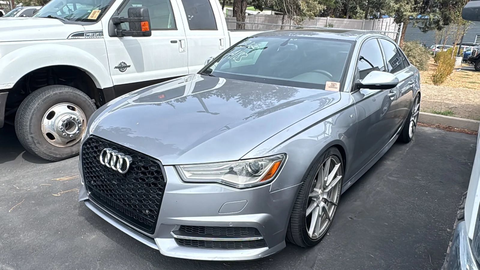 Gray Metallic 2016 Audi S6 4.0T quattro Premium Plus Sedan AWD Sedan All-Wheel Drive 7-Speed Automatic