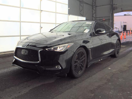 Black Obsidian 2017 INFINITI Q60 3.0t Premium Coupe AWD Coupe All-Wheel Drive 7-Speed Automatic