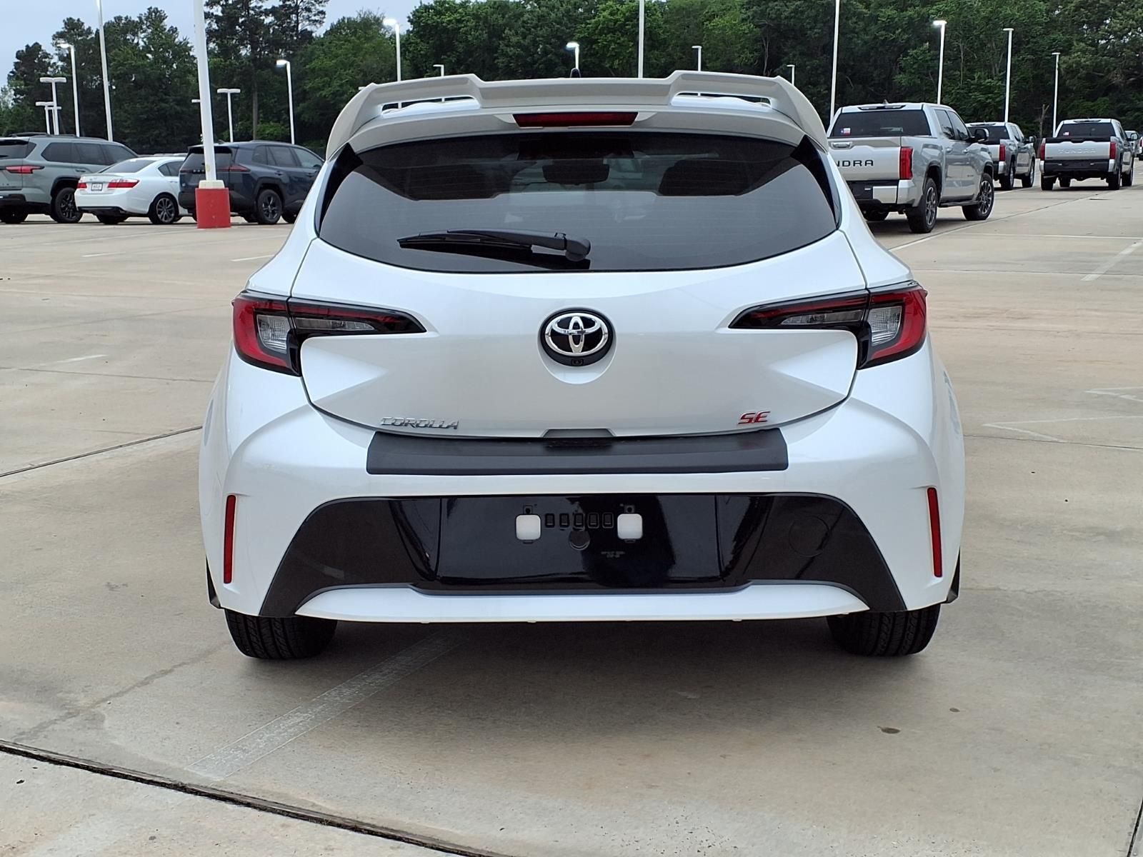 2026 Toyota Corolla Hatchback SE White/off-white at Community Toyota