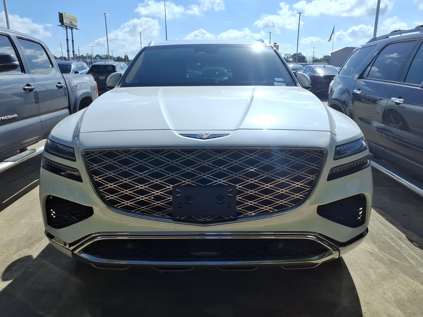 2025 Genesis GV80 3.5T Advanced White at Genesis of Spring