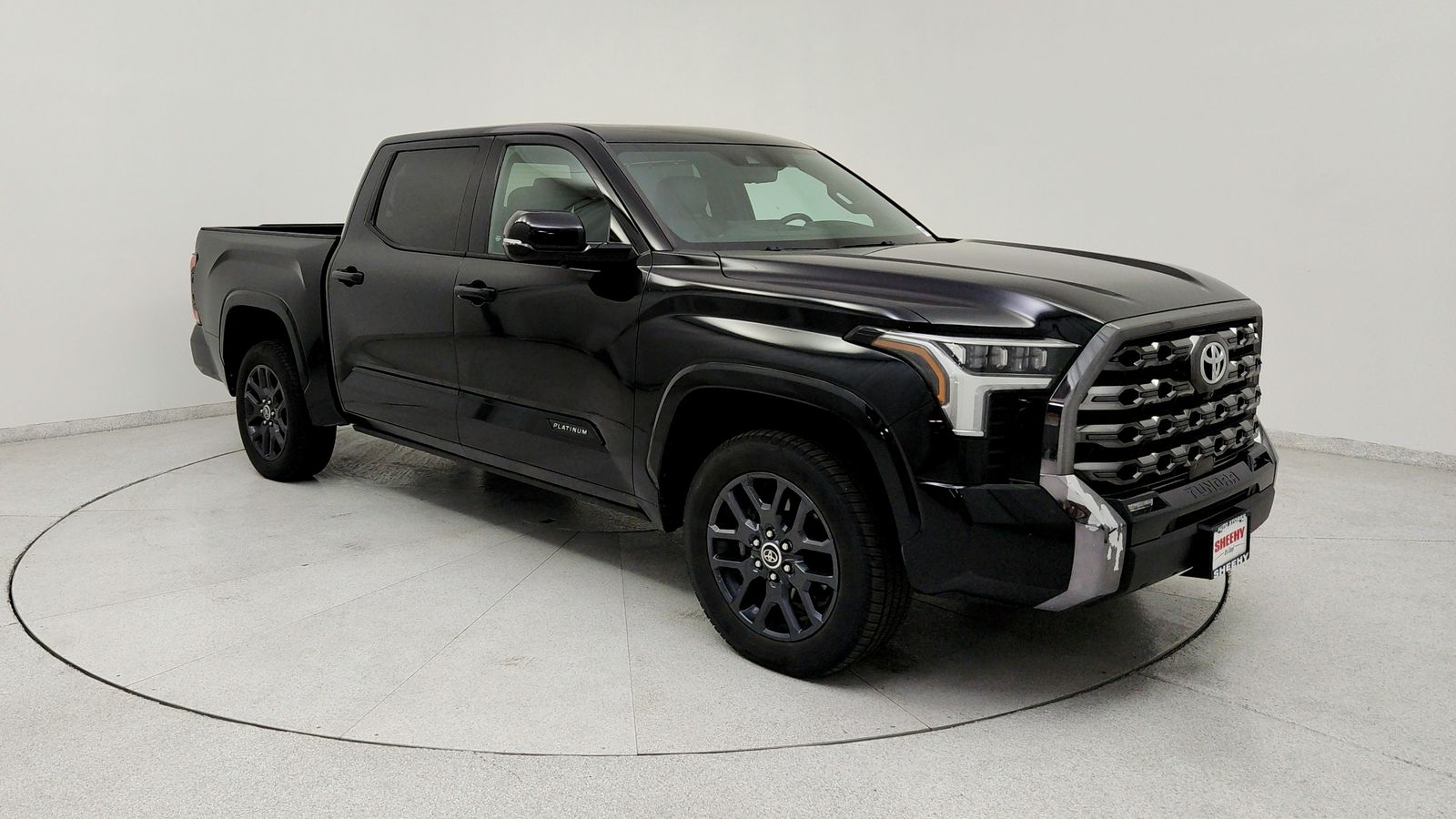Midnight Black Metallic 2023 Toyota Tundra Pickup Truck Four-Wheel Drive Automatic