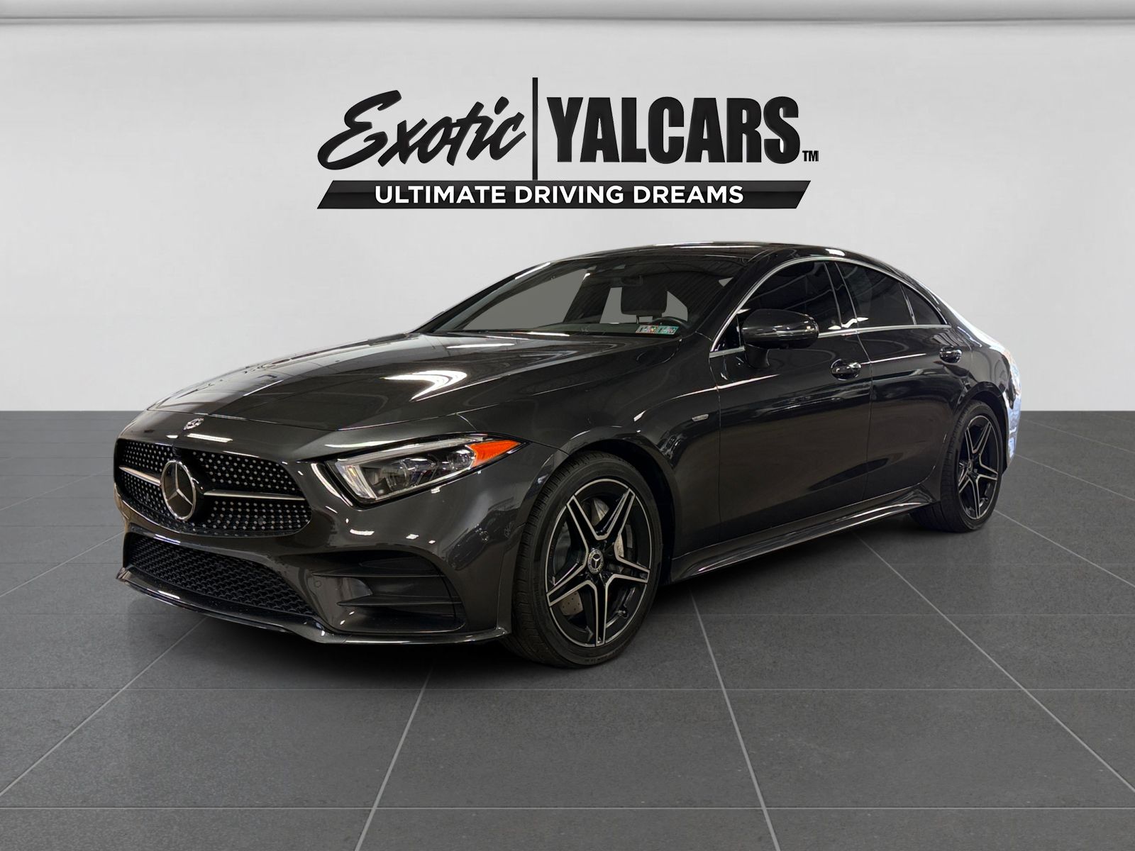 Gray 2019 Mercedes-Benz CLS 450 4MATIC Sedan All-Wheel Drive 9-Speed Automatic