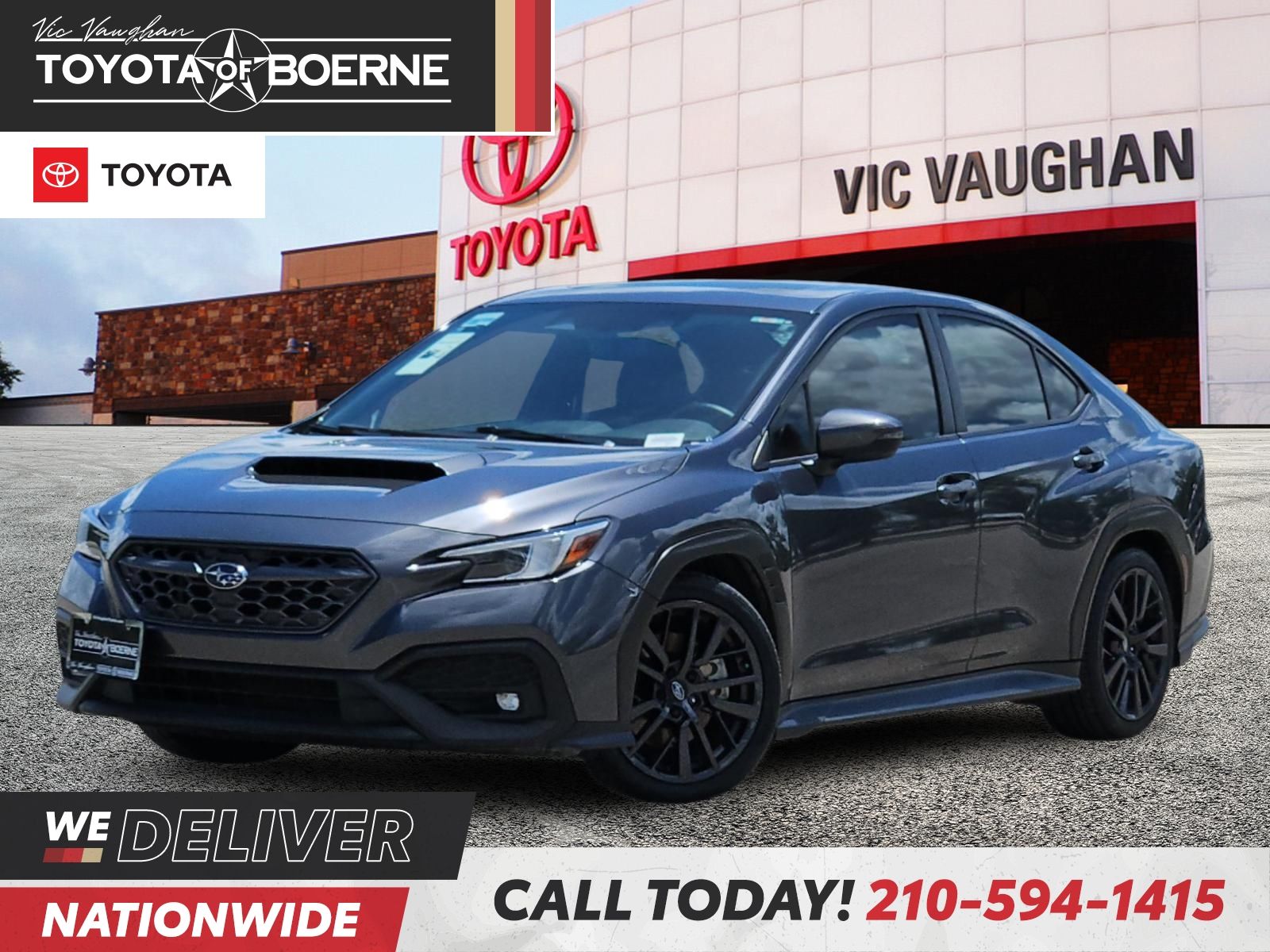 Gray Metallic 2022 Subaru WRX Sedan All-Wheel Drive Continuously Variable Transmission