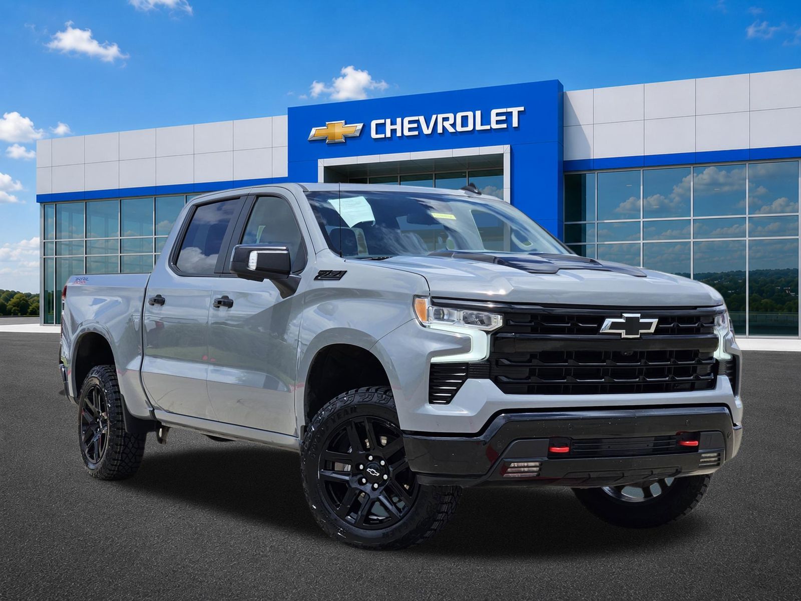 Slate Gray Metallic 2024 Chevrolet Silverado 1500 Pickup Truck Four-Wheel Drive Automatic