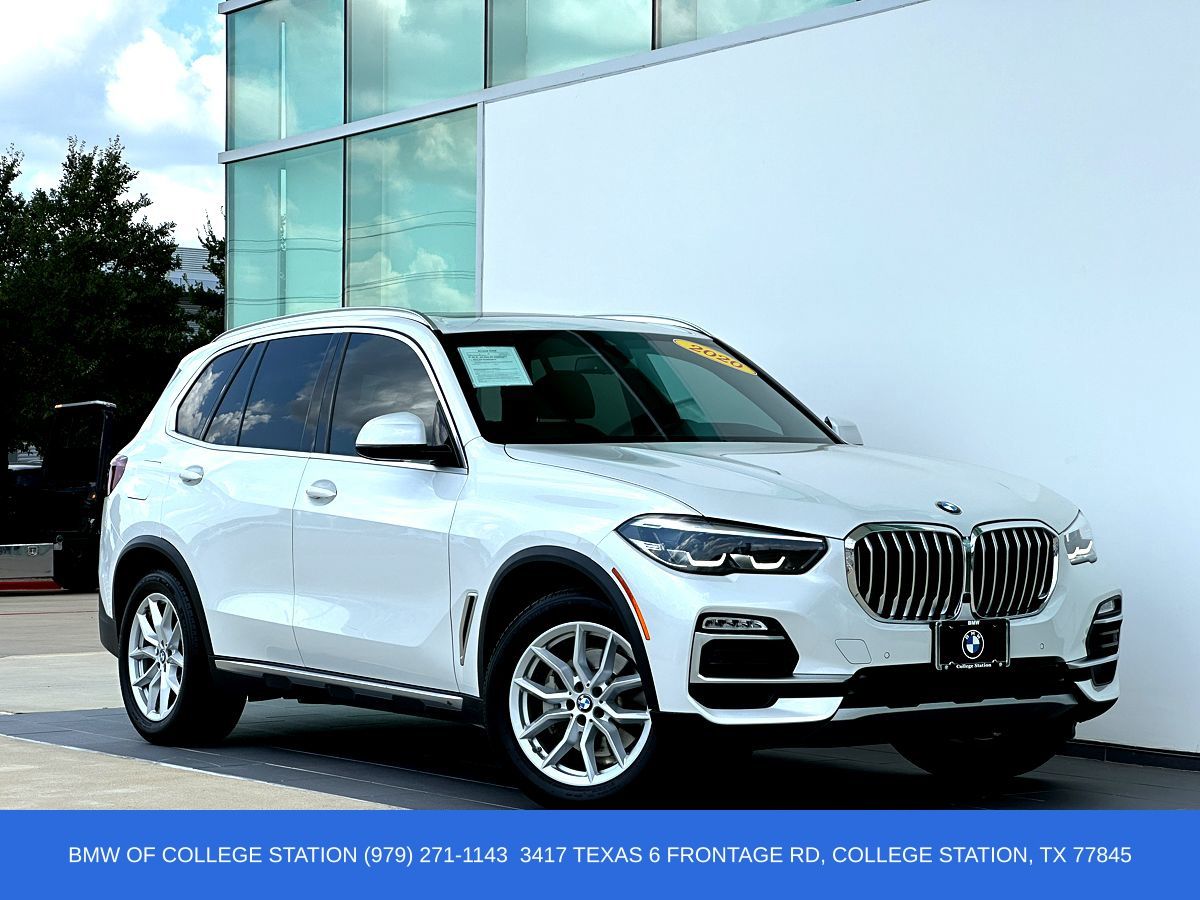 Mineral White Metallic 2020 BMW X5 SUV / Crossover Rear-Wheel Drive 8-Speed Automatic