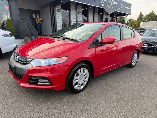 Red 2013 Honda Insight Hatchback Front-Wheel Drive Continuously Variable Transmission