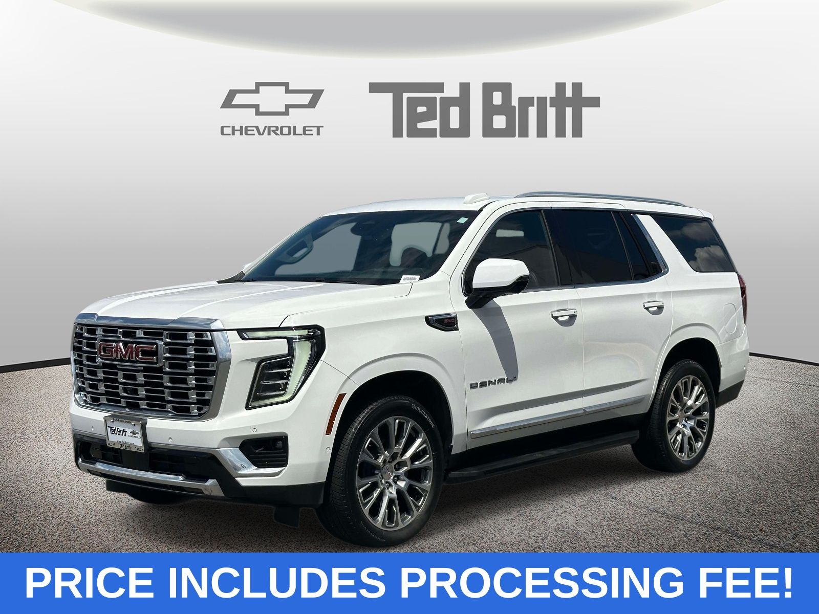 Summit White 2025 GMC Yukon SUV / Crossover Four-Wheel Drive