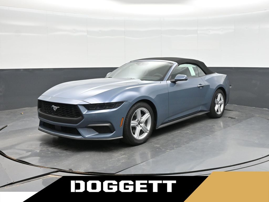Vapor Blue Metallic 2026 Ford Mustang Convertible Rear-Wheel Drive Automatic