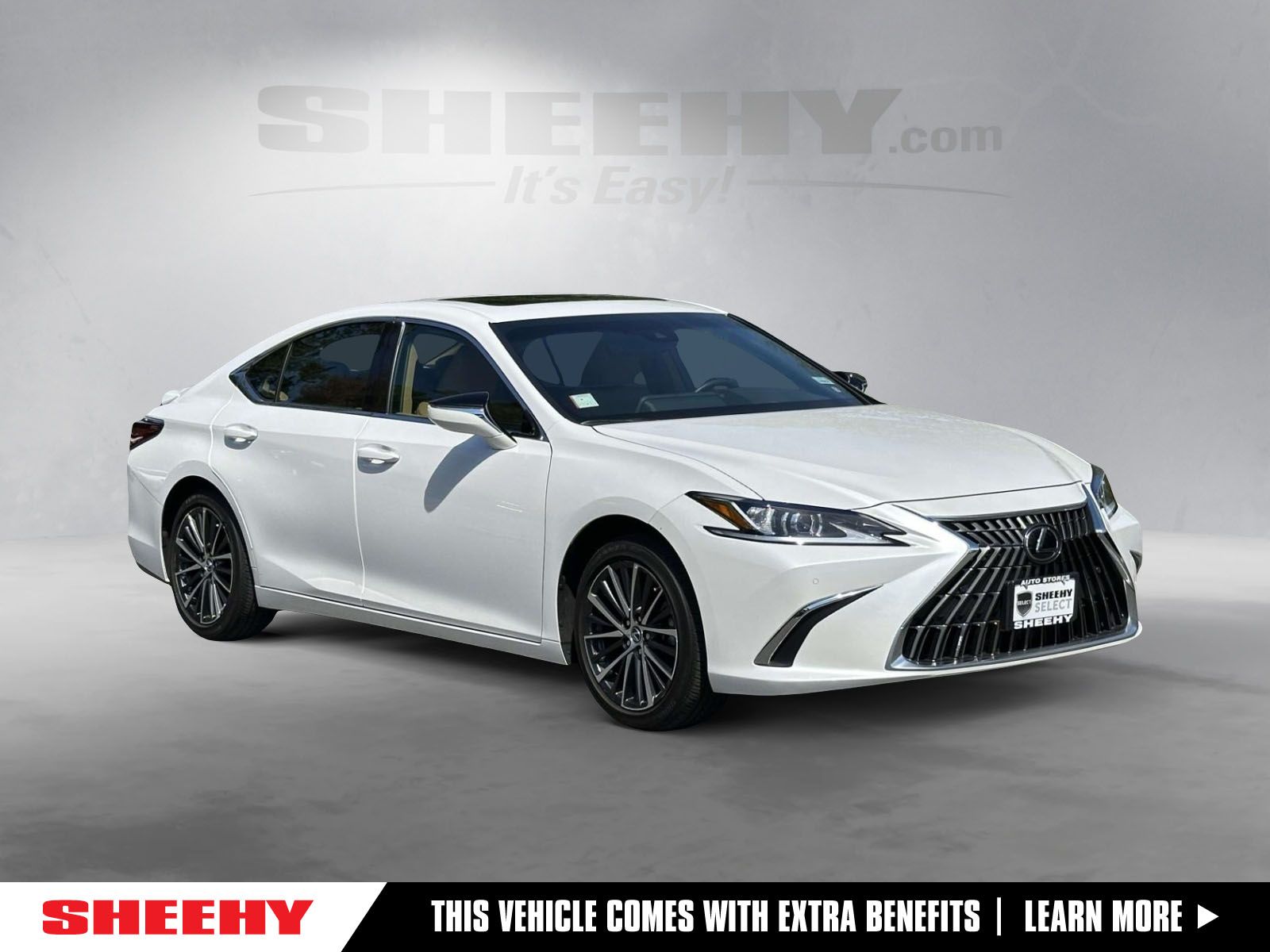 Eminent White Pearl 2023 Lexus ES 350 FWD Sedan Front-Wheel Drive 8-Speed Automatic