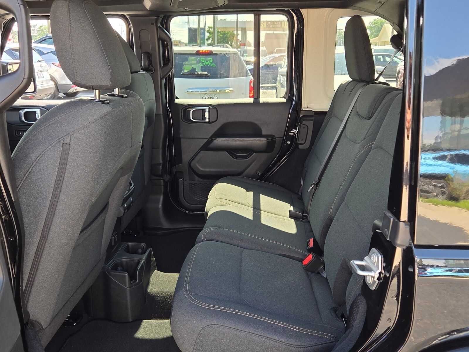 Used 2025 Black Jeep Sahara image 6