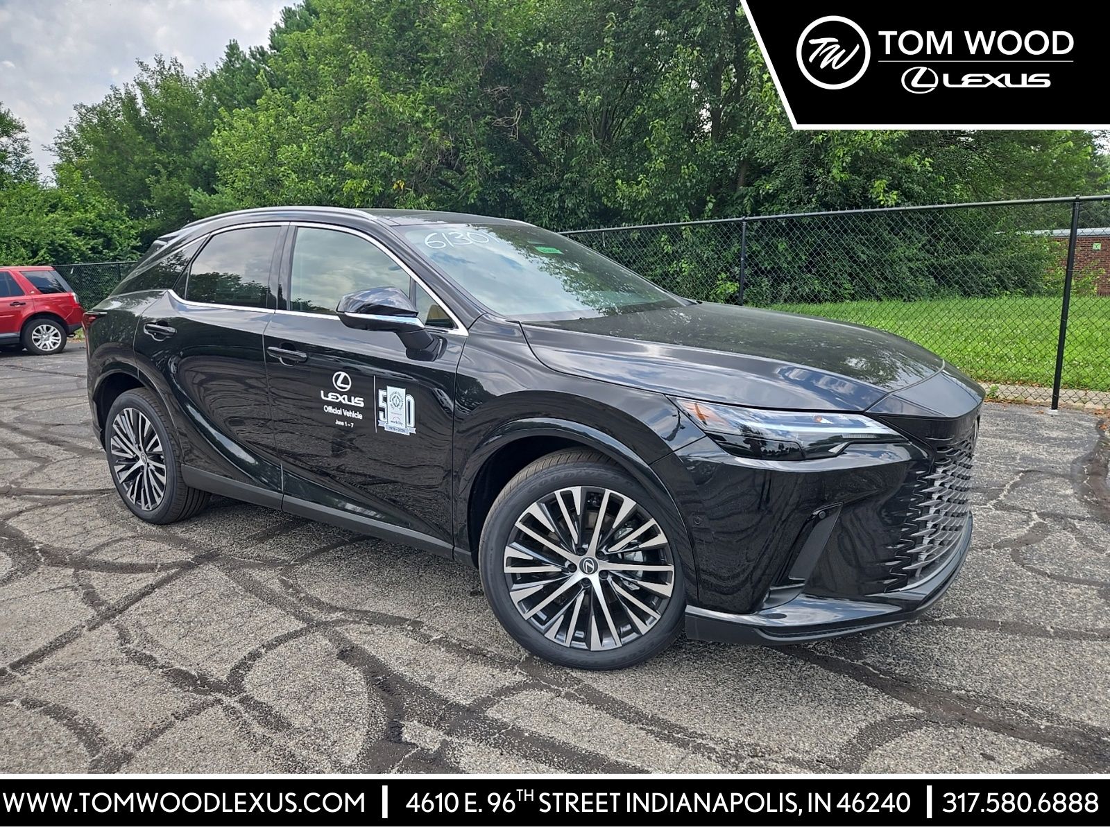 Black (Caviar) 2026 Lexus RX Hybrid SUV / Crossover All-Wheel Drive Continuously Variable Transmission