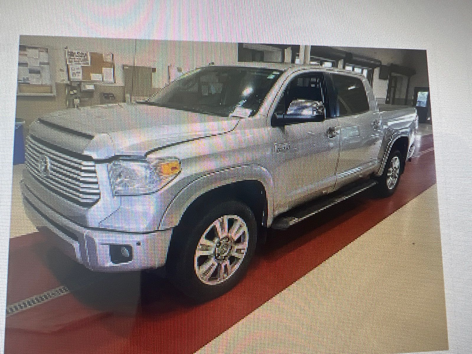 Silver Sky Metallic 2015 Toyota Tundra Pickup Truck Four-Wheel Drive 6-Speed Automatic Overdrive