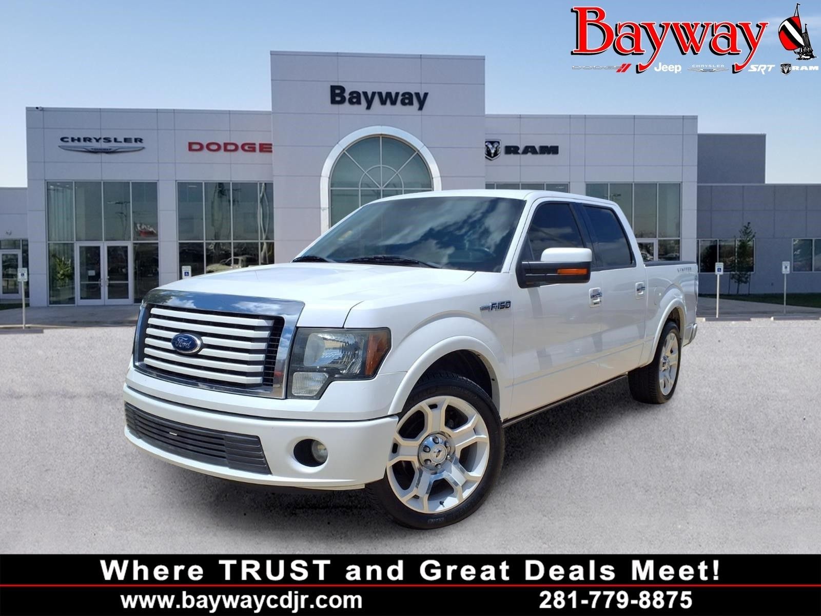 2011 Ford F-150 Lariat Limited White at Legacy Ford