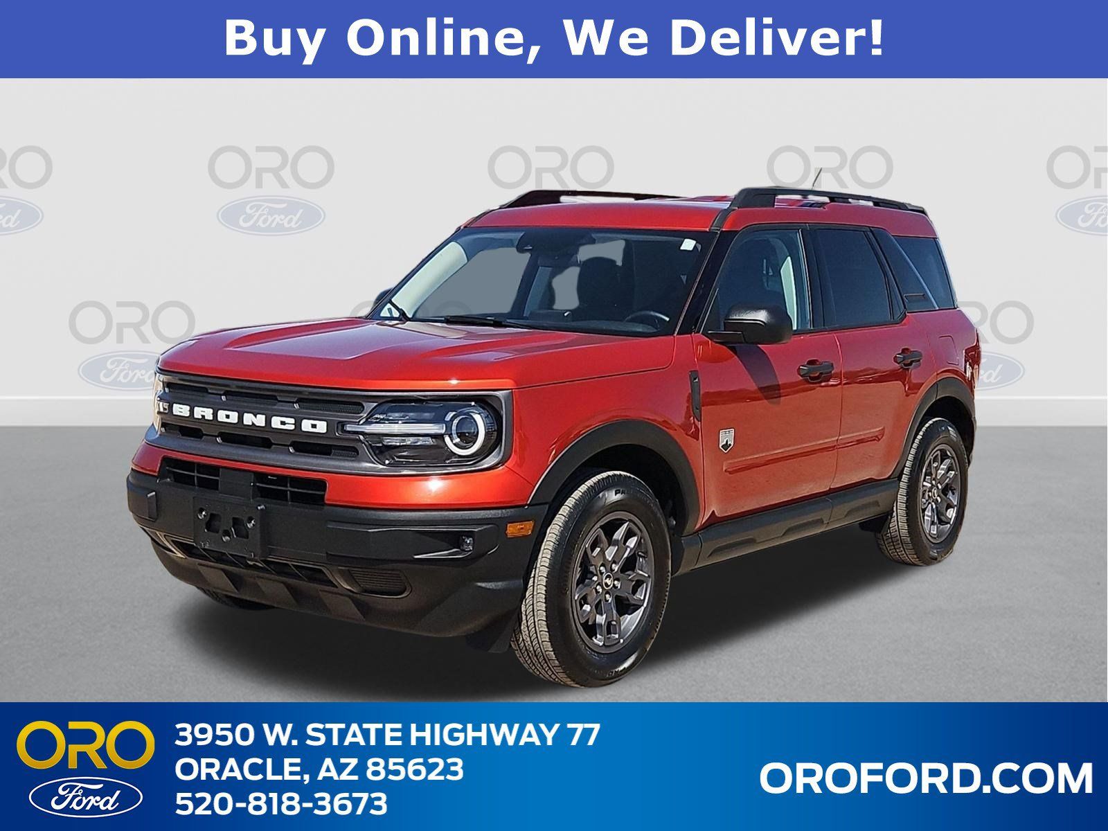 Chili Pepper Red 2024 Ford Bronco Sport SUV / Crossover All-Wheel Drive 8-Speed Automatic