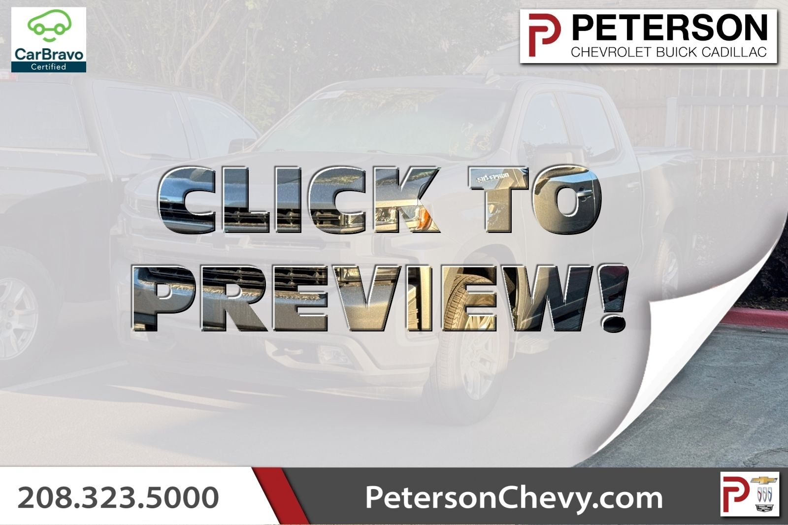 Gray (Satin Steel Metallic) 2019 Chevrolet Silverado 1500 Pickup Truck Four-Wheel Drive 8-Speed Automatic