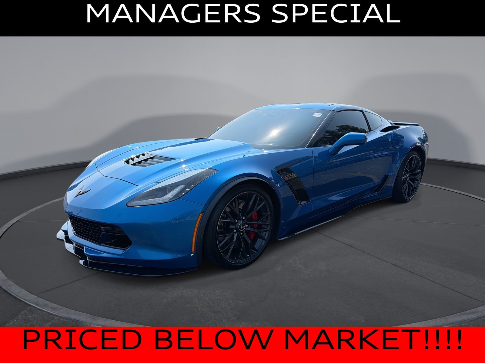 2016 Chevrolet Corvette Azul (Laguna Blue Metallic Tintcoat) Coupé Tracción trasera 8 velocidades Automática