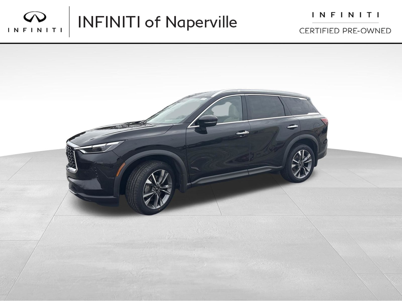 Mineral Black 2023 INFINITI QX60 Luxe AWD SUV / Crossover All-Wheel Drive 9-Speed Automatic