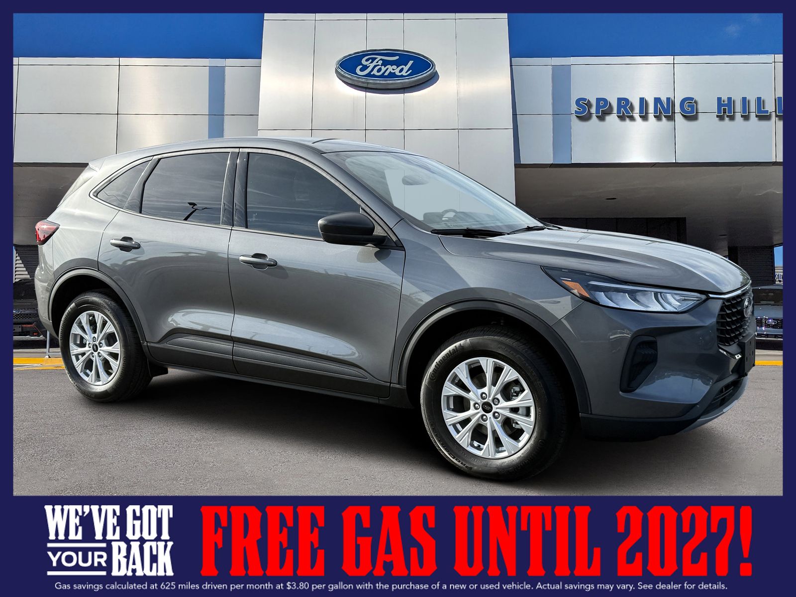 Gray Metallic 2026 Ford Escape SUV / Crossover All-Wheel Drive Automatic