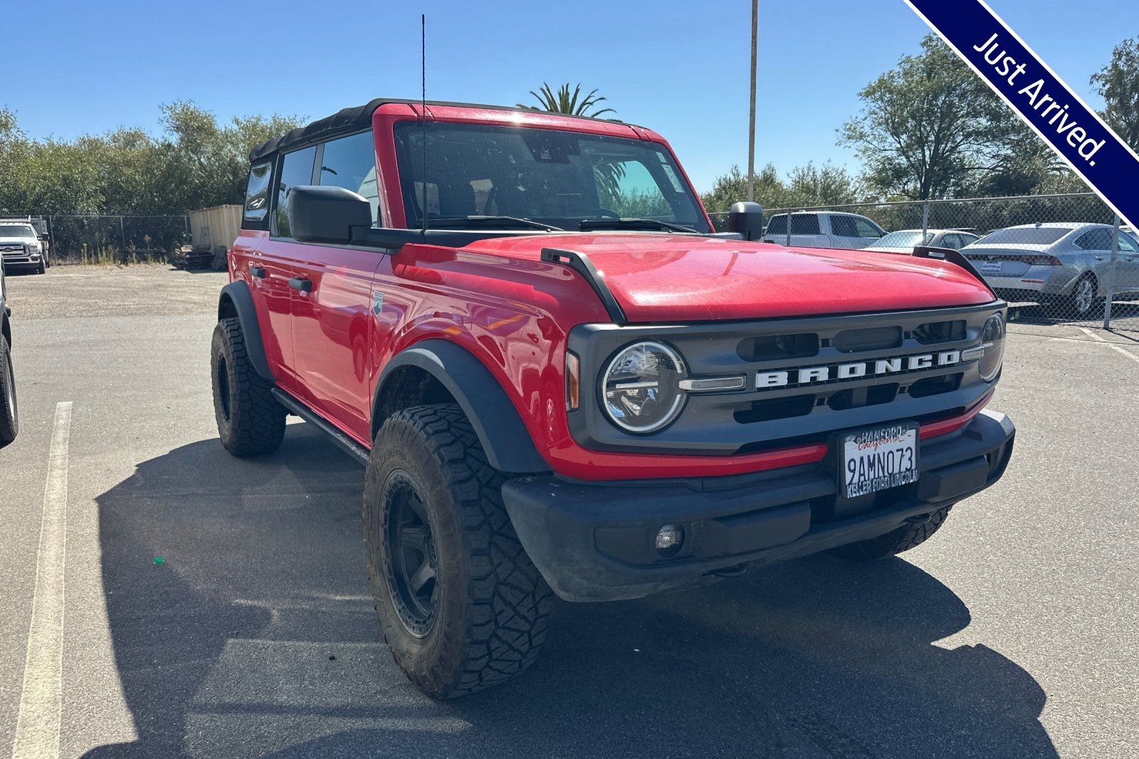 Race Red 2022 Ford Bronco SUV / Crossover Four-Wheel Drive Automatic