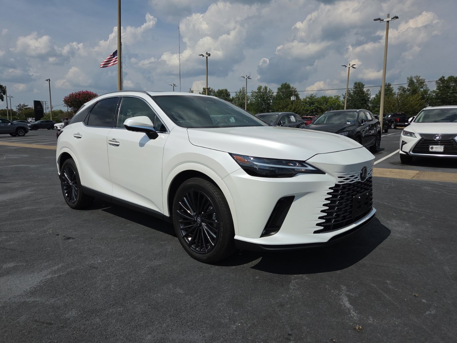 White 2026 Lexus RX Hybrid SUV / Crossover All-Wheel Drive Continuously Variable Transmission