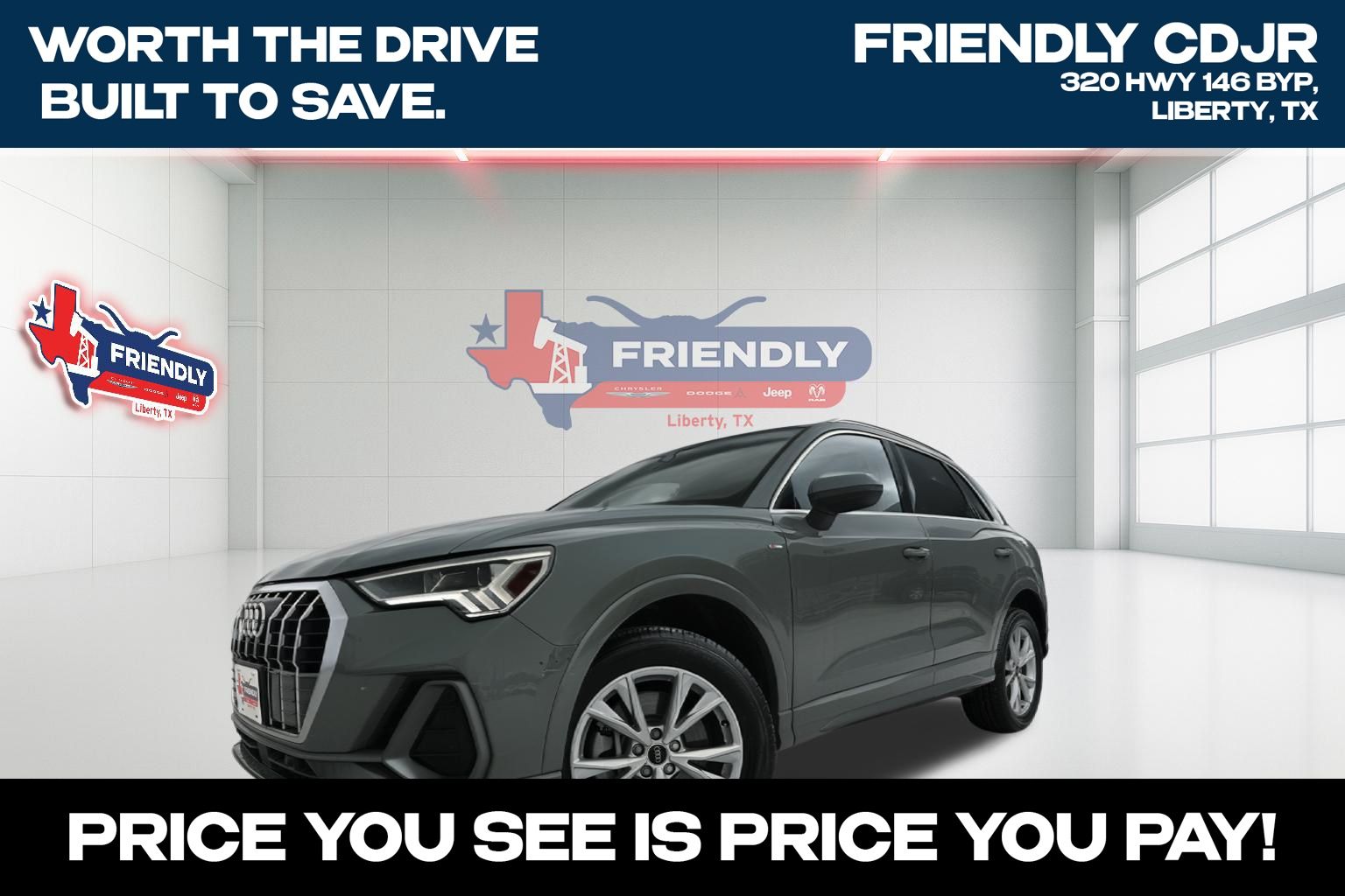 Black 2023 Audi Q3 SUV / Crossover All-Wheel Drive 8-Speed Automatic