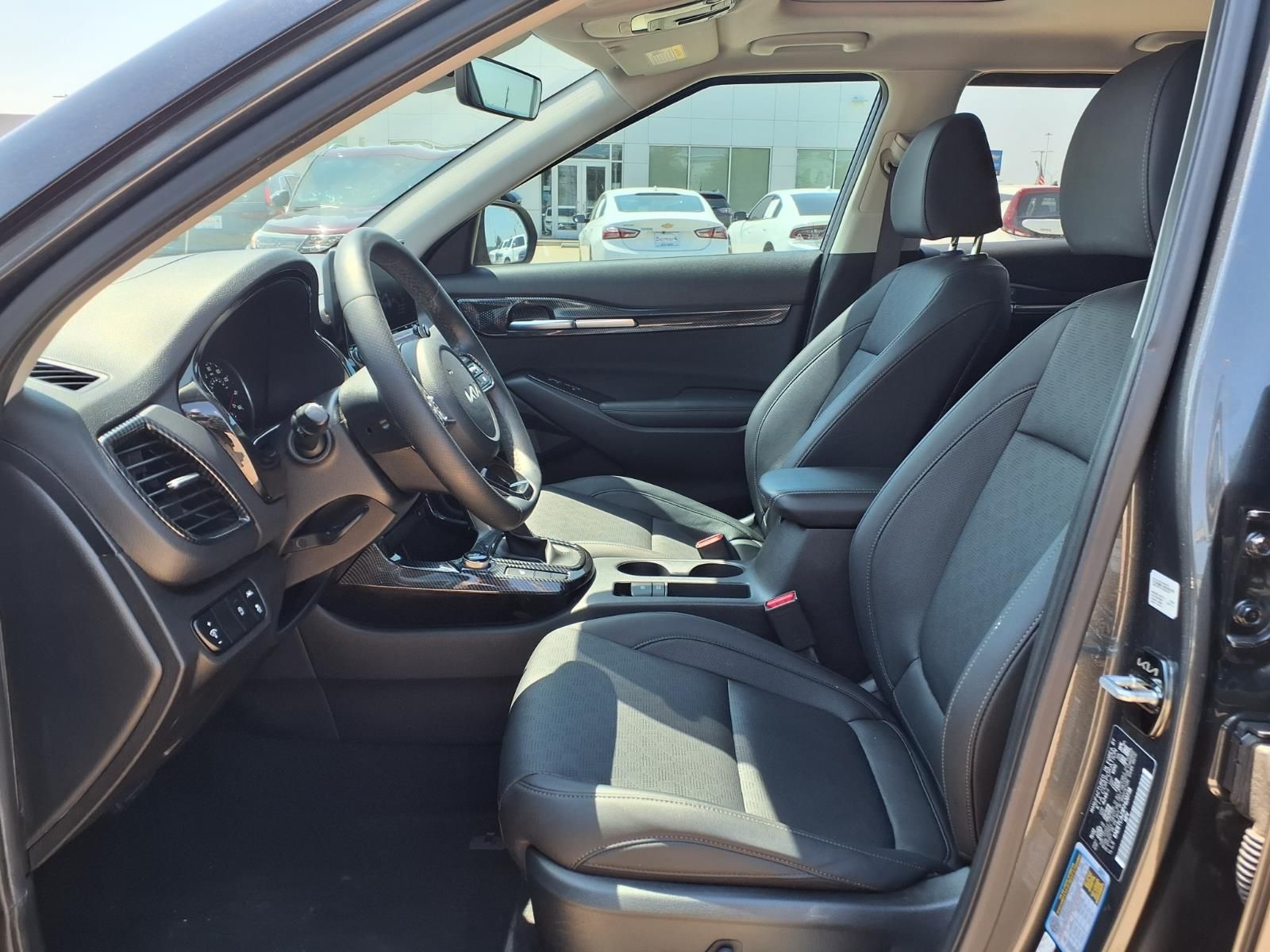 2023 Kia Seltos SX Gray at DeMontrond Auto Country