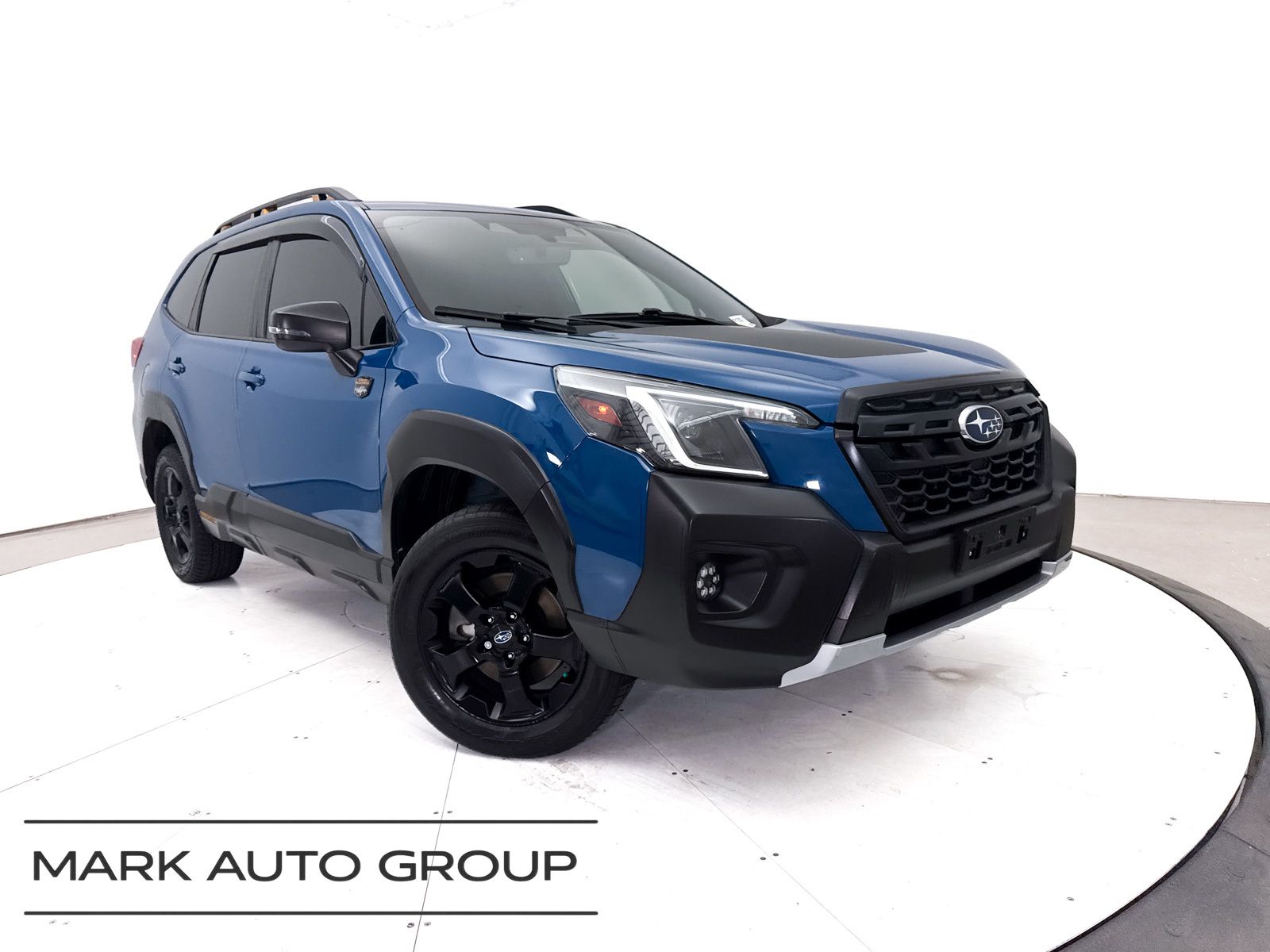 Geyser Blue 2022 Subaru Forester SUV / Crossover All-Wheel Drive Continuously Variable Transmission