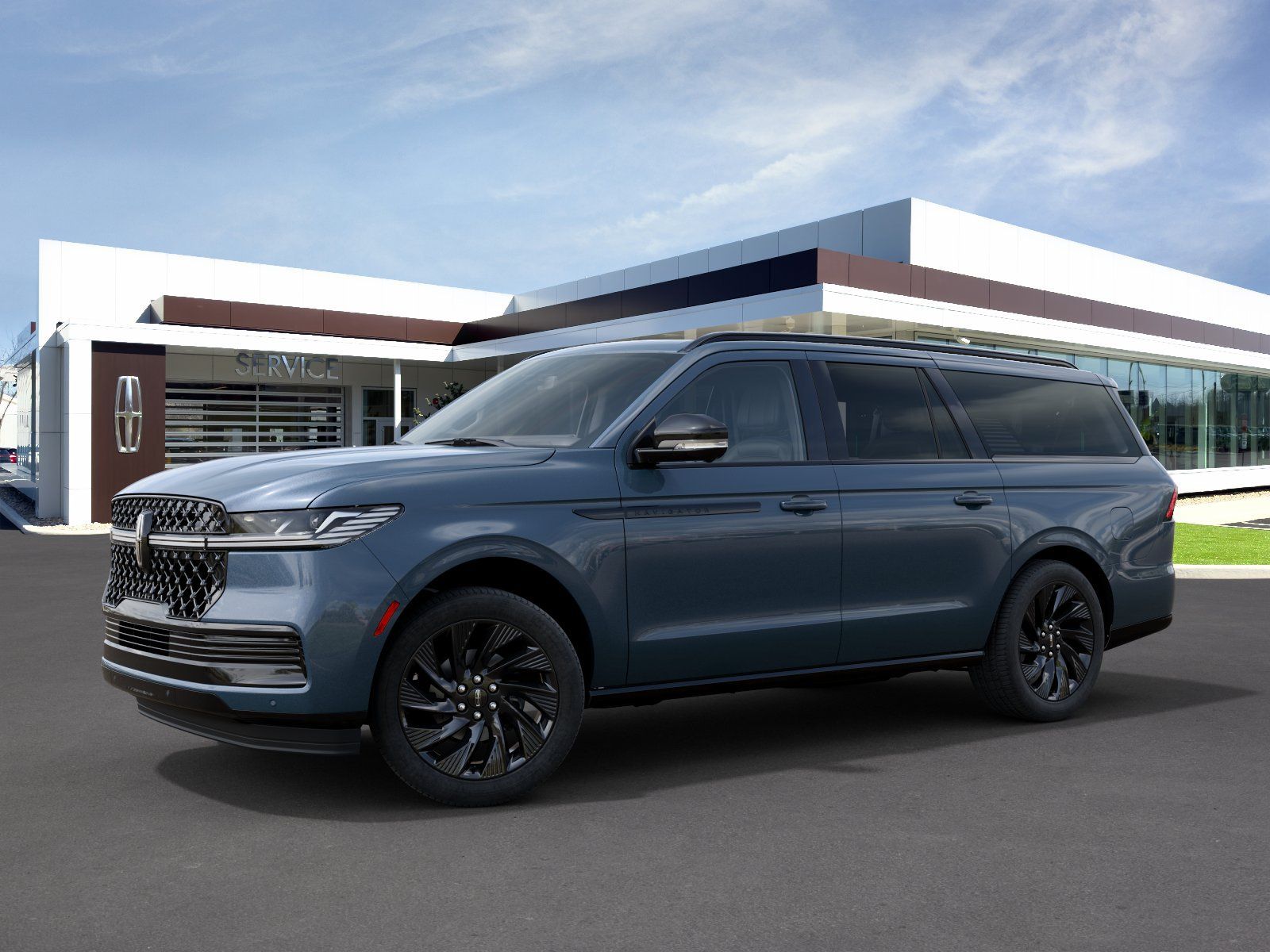 Nocturnal Blue Metallic Clearcoat 2027 Lincoln Navigator SUV / Crossover Four-Wheel Drive Automatic