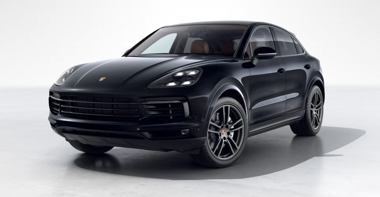Black 2023 Porsche Cayenne Coupe S AWD Coupe All-Wheel Drive 8-Speed Automatic
