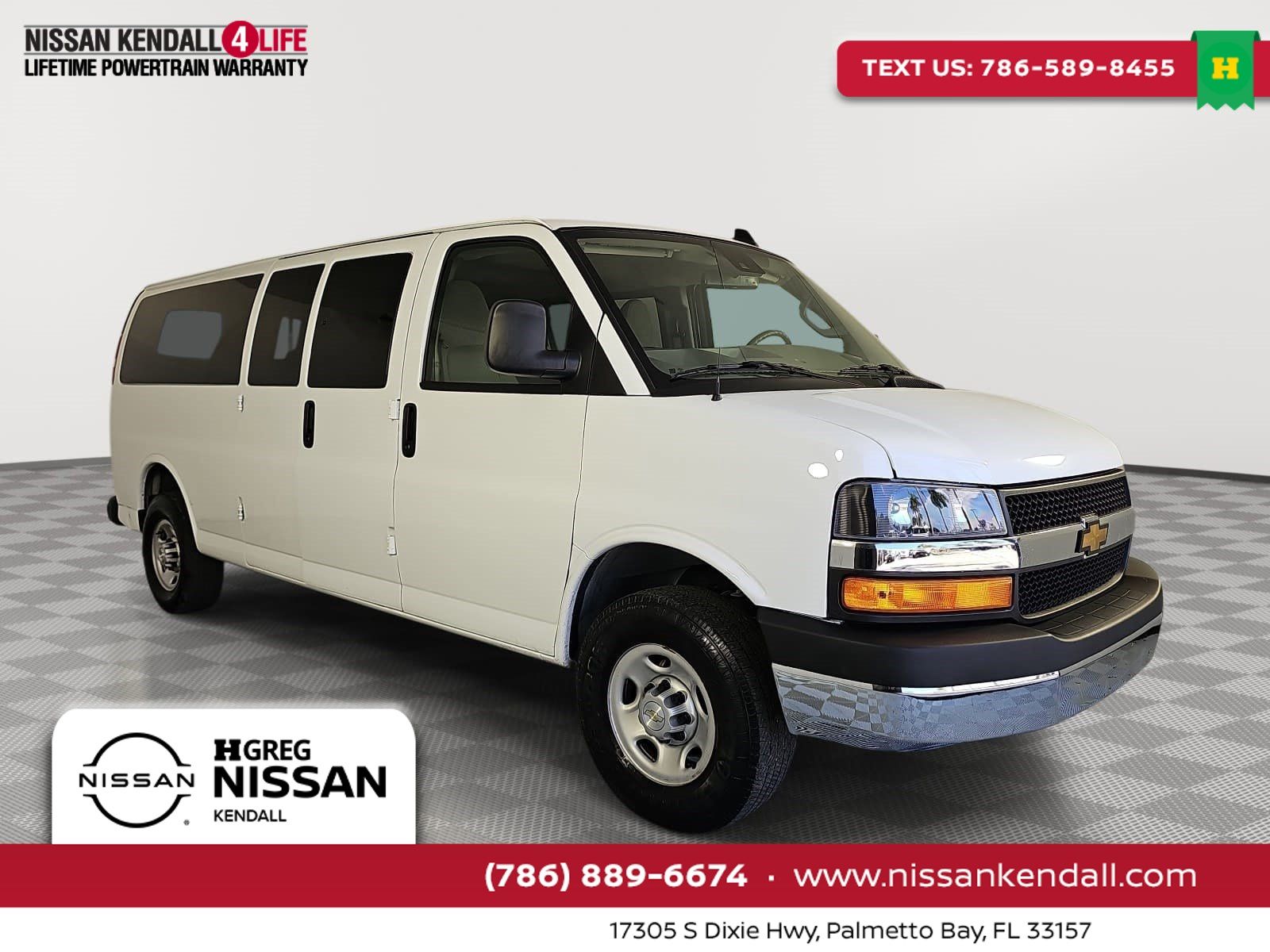 Summit White 2024 Chevrolet Express Van Rear-Wheel Drive 