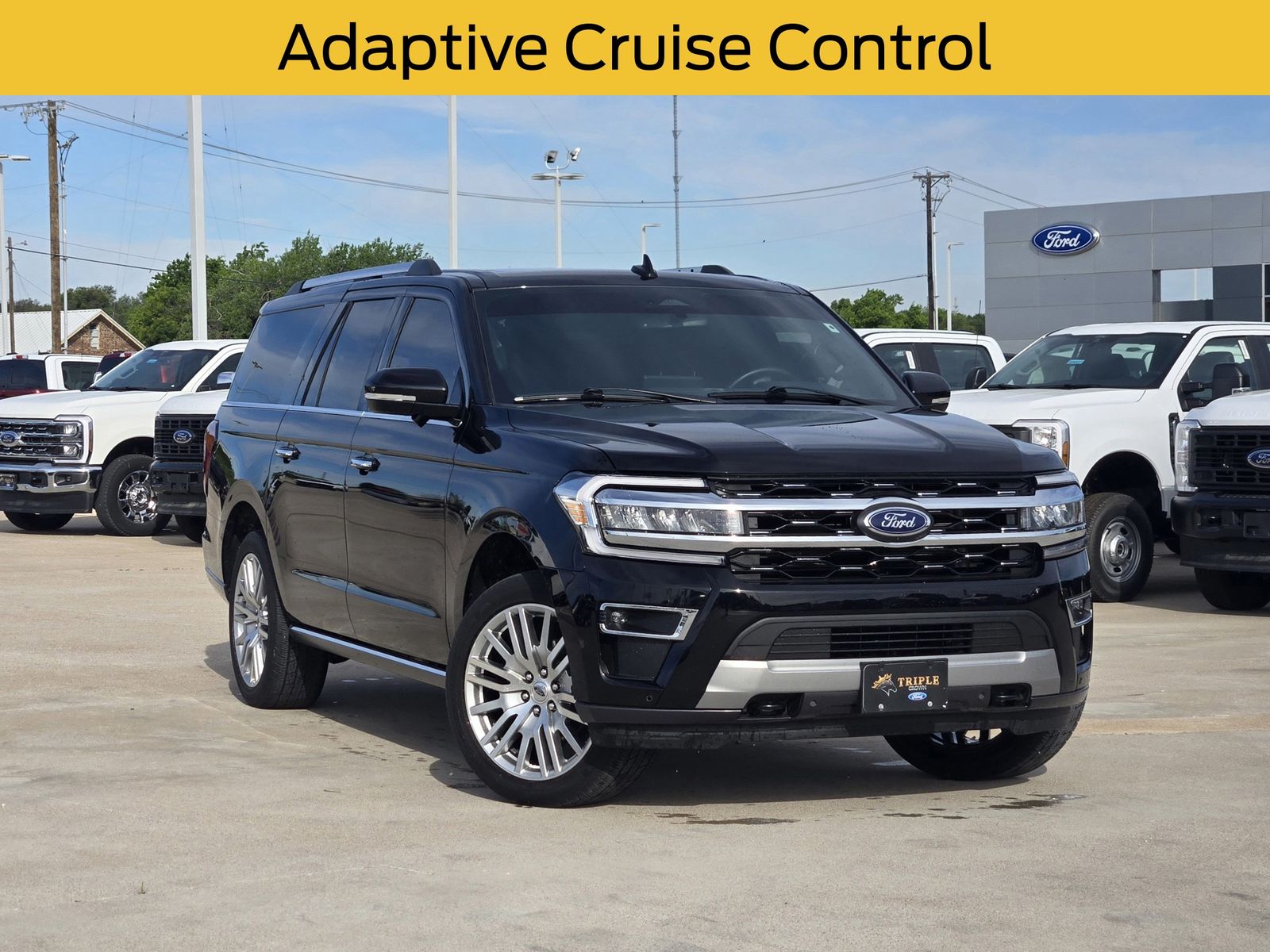 Star White Metallic Tri-Coat 2024 Ford Expedition MAX Limited 4WD SUV / Crossover Four-Wheel Drive Automatic