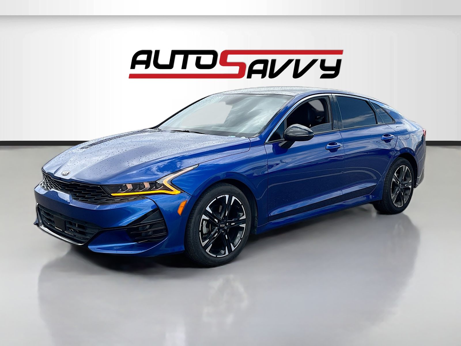 Used 2021 Blue Kia GT-Line image 3